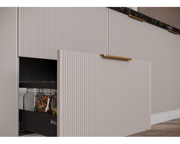 Модульная кухня 1,6 м Мелисса (Графит скин/Серый)