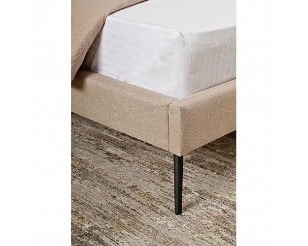 Кровать с ортопедическим основанием 1600 Сильвия лагуна беж