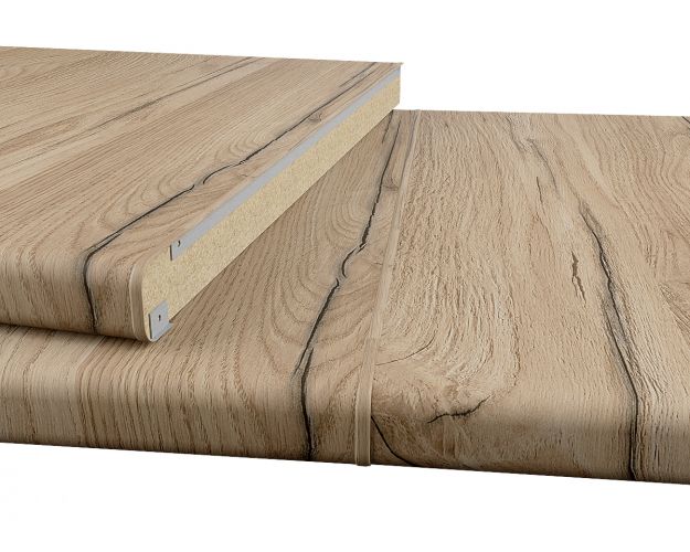 Планки для столешниц соединительные Дуб корсика