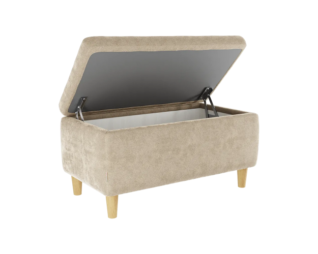 Пуф Чарли 2 капучино (велюр)