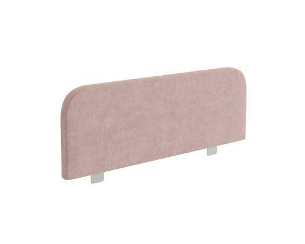 Ограничитель для кровати мягкий нежно-розовый