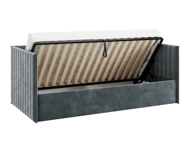 Кровать-софа Твикс графит (велюр)