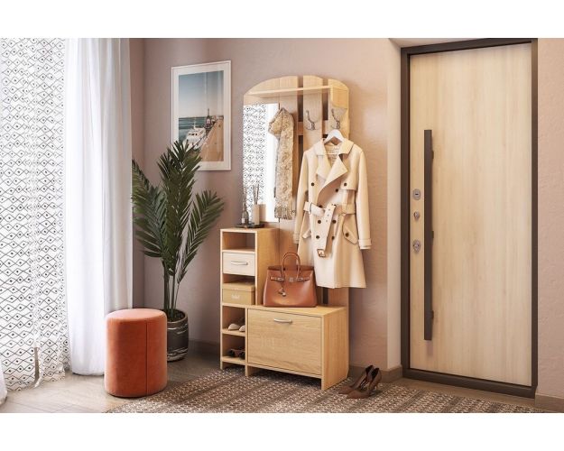 Пуф Рони 2 какао крэш велюр