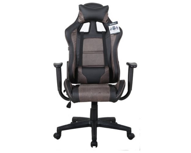 Кресло компьютерное BRABIX GT Racer GM-100 (черный, коричневый)