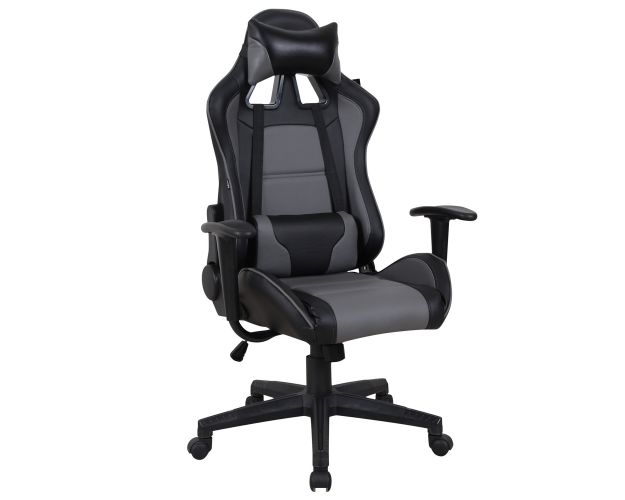 Кресло компьютерное BRABIX GT Racer GM-100 (черный, серое)