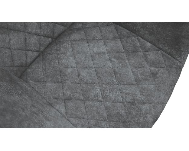 Стул «Дастин» К1С Черный/Микровелюр Wellmart Graphite