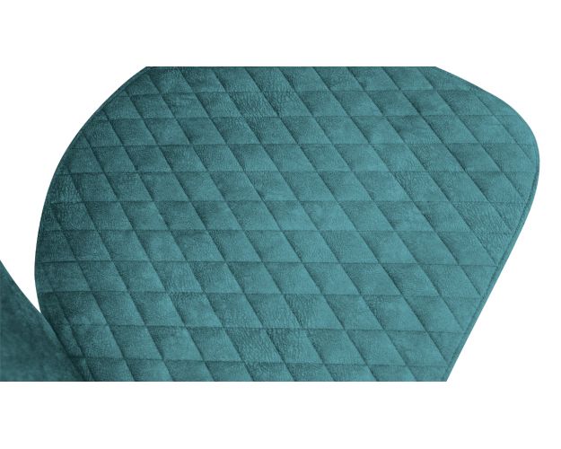 Стул «Гэтсби» К1К Черный/Микровелюр Wellmart Blue