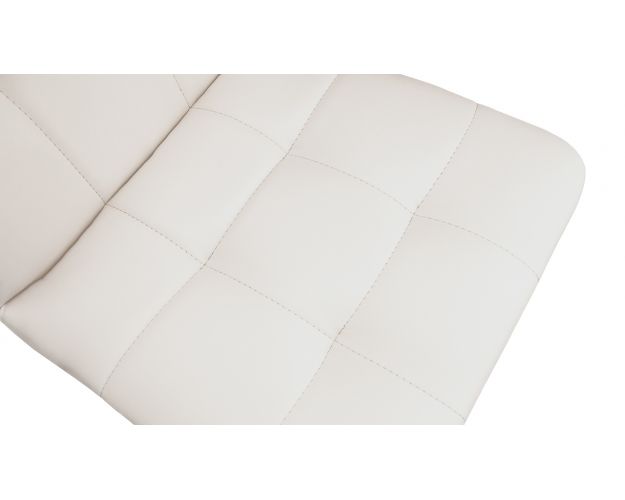 Стул «Аспен» К1С Черный муар/Кожзам Polo White