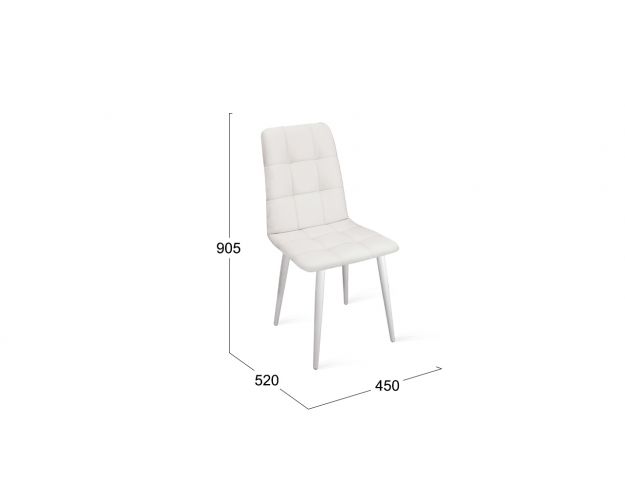 Стул «Аспен» К1С Белый/Кожзам Polo White