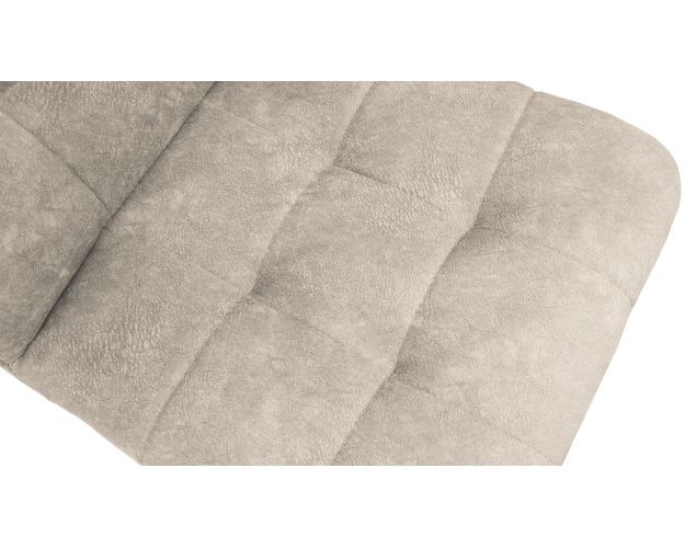 Стул «Аспен» К1С Белый/Микровелюр Wellmart Dark Beige