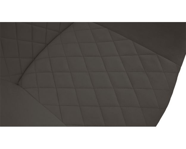 Стул металлический «Дастин» К1С Белый/Кож.зам Polo Graphite