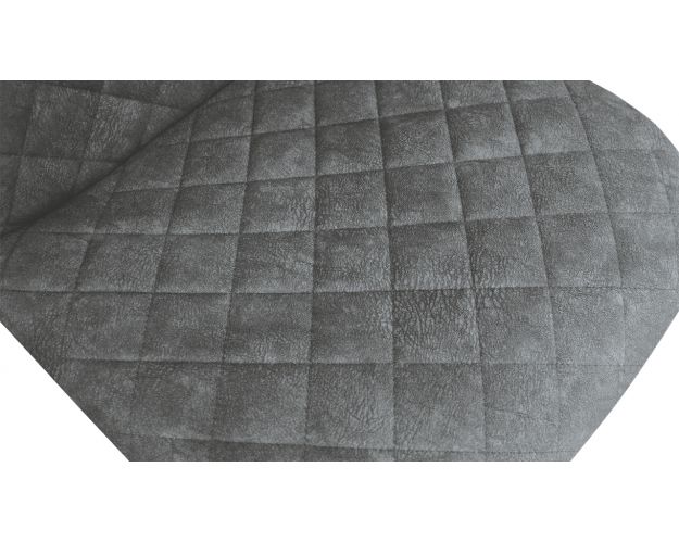 Стул «Ричи» К3 Белый/Микровелюр Wellmart Graphite