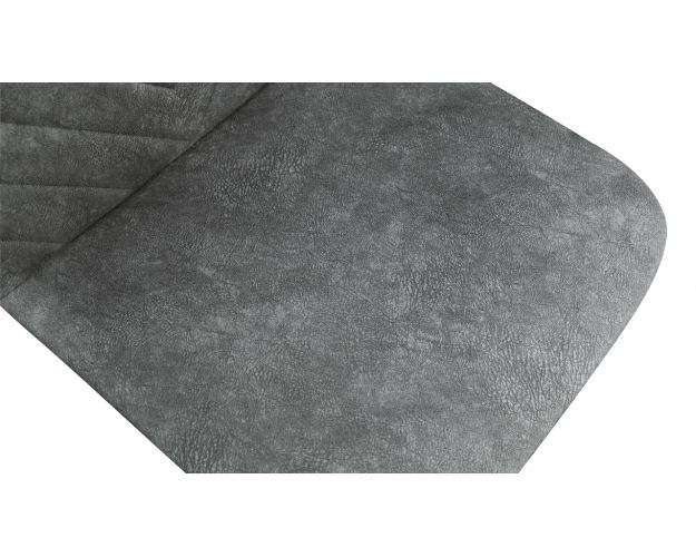 Стул «Шерри» К1С Черный муар/Микровелюр Wellmart Graphite