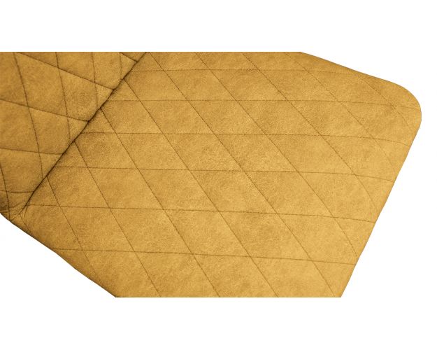 Стул «Стенли» К3 Белый/Микровелюр Duna Curcuma