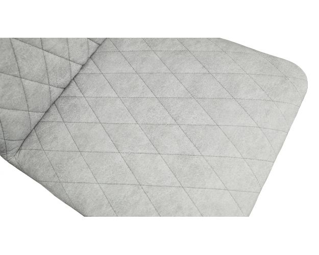 Стул «Стенли» К3 Белый/Микровелюр Duna Silver