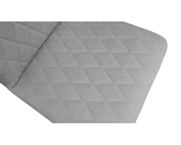 Стул «Стенли» К1С Черный муар/Микровелюр Jercy Silver