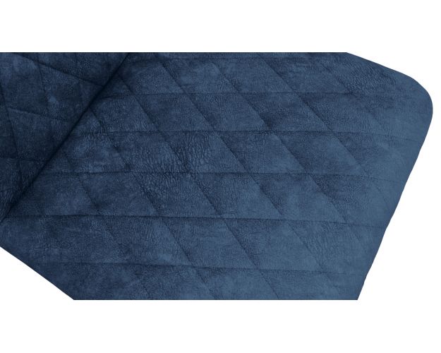 Стул «Стенли» К3 Черный муар/Микровелюр Wellmart Blue